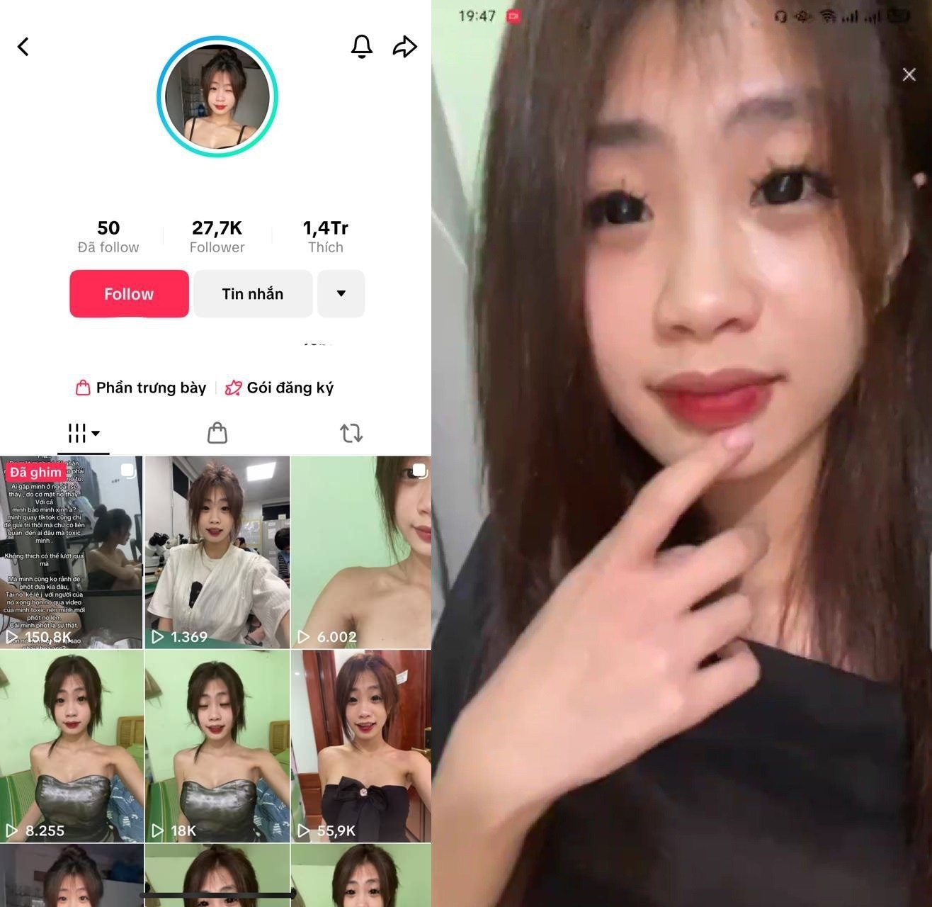 Bầu to chỉ cần khoe đã thấy thèm