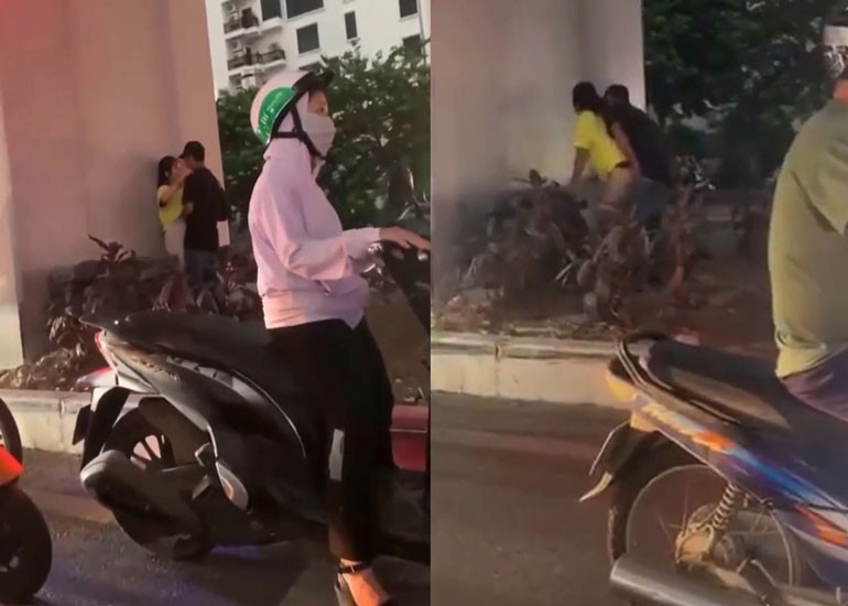 Cặp Đôi Chịch Nhau Trên Đường Nguyễn Thị Minh Khai Hà Nội