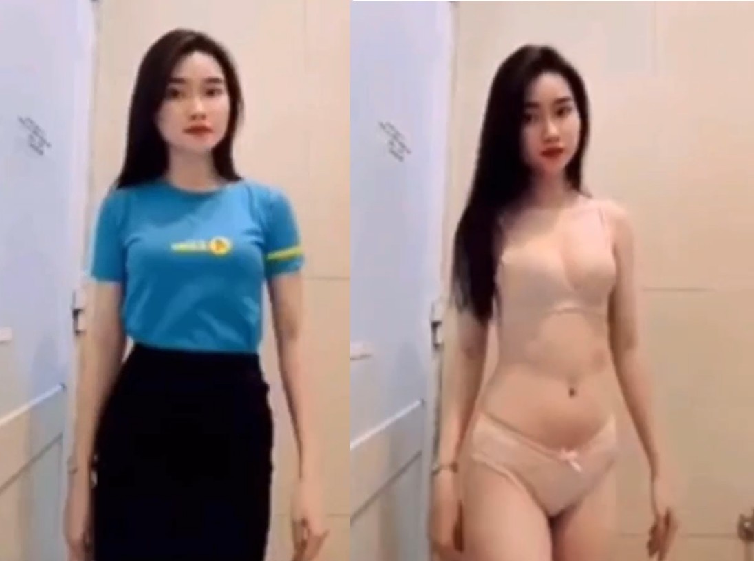 Chịch em nhân viên điện máy xanh phê mây