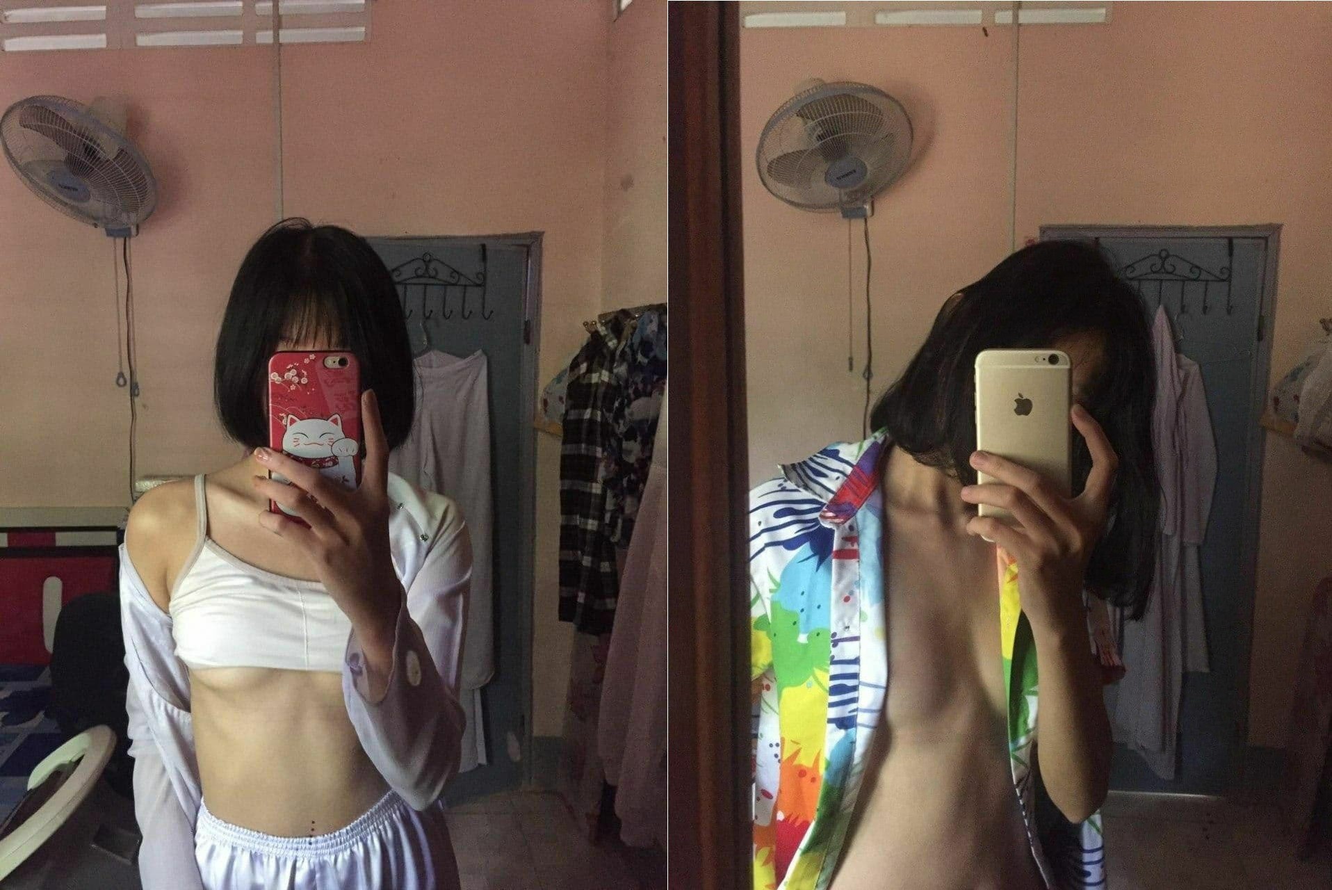 Clip sex nữ sinh bị doggy kịch liệt