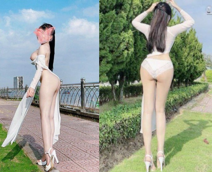 Clip sex Việt áo dài dâm đãng bên sông