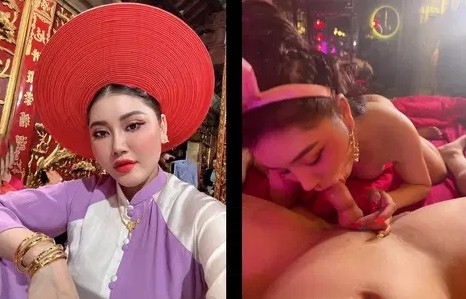 Cô đồng mồm thèm cu