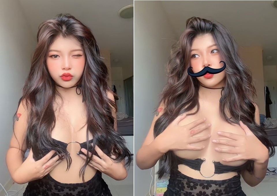 Cô gái đẹp vú to lần đầu lộ video sex