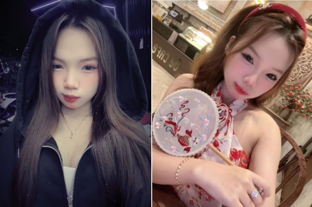 Cô gái tóc vàng xinh đẹp gợi cảm