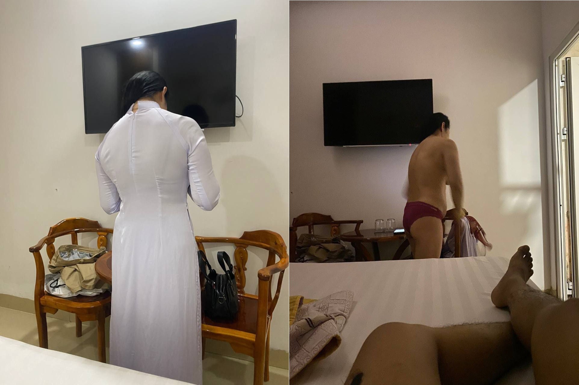 Cô giáo trẻ và học sinh cùng chơi trò đố vui