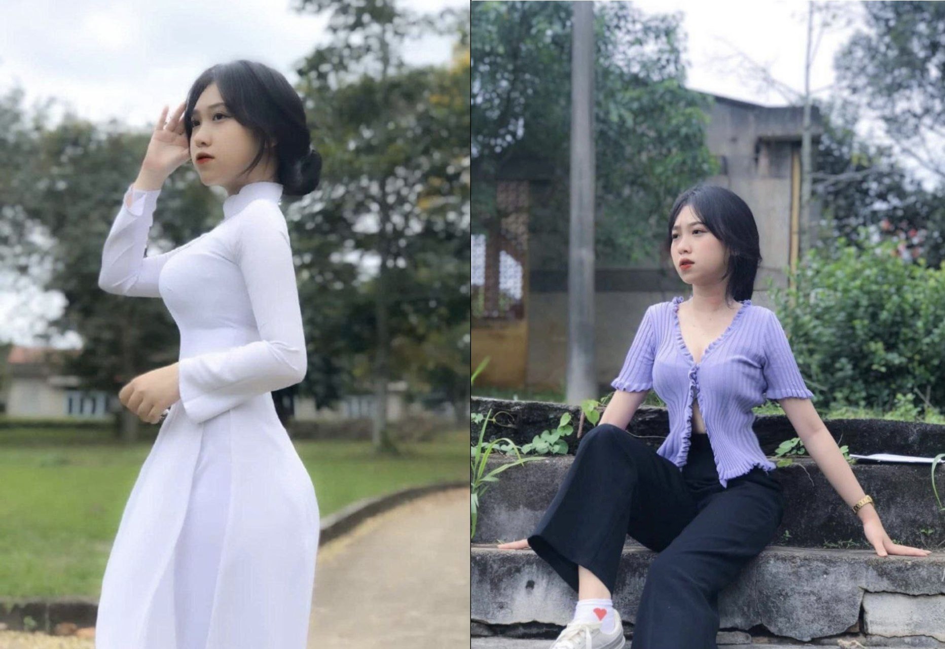 Cô nữ sinh dâm cùng anh chàng may mắn