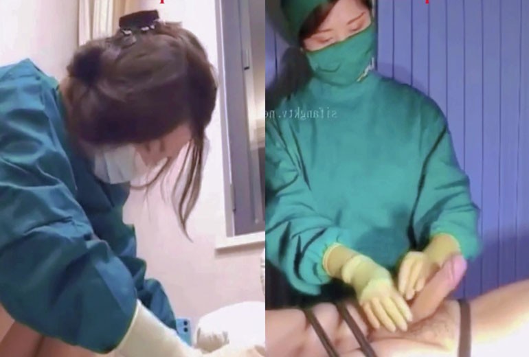 Đi Hiến Tinh Trùng Được Em Y Tá Bú Cu Cho Liếm Lồn Để Dễ Ra