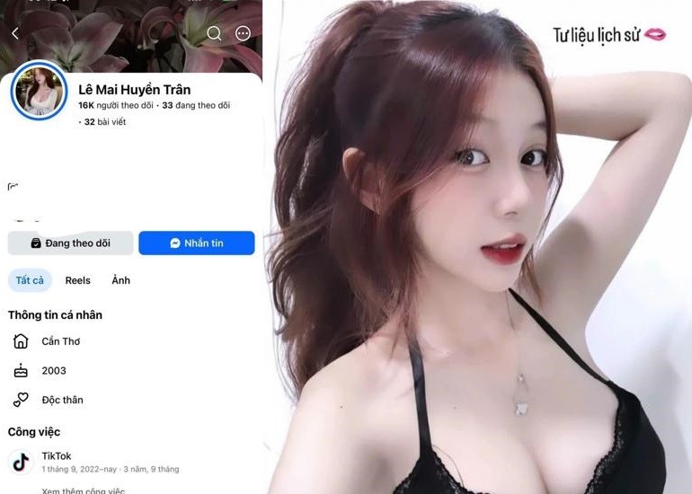 Địt Em Gái Xinh Lê Mai Huyền Trân Đít Bự Lồn Hồng