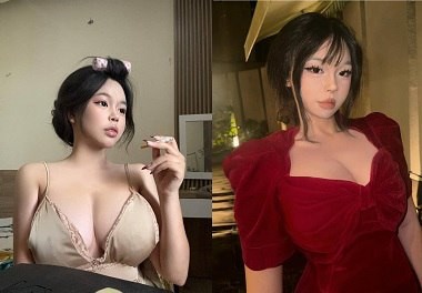 Em gái hàng to rung lắc