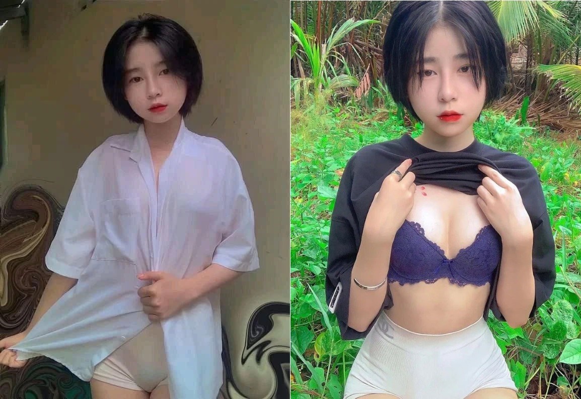 Em tóc ngắn dâm không thể tả