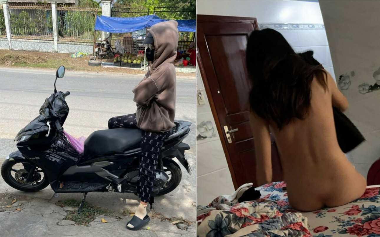 Em từ chối nhưng vẫn cởi sạch quần áo