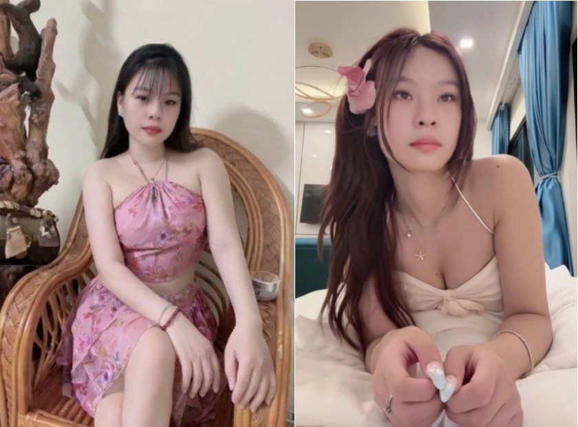 Gái xinh khóc lóc khi bị hàng to phang
