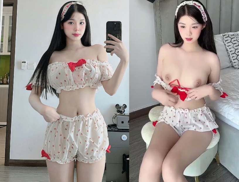 Hà Ly quyến rũ yêu đương dáng tròn trịa