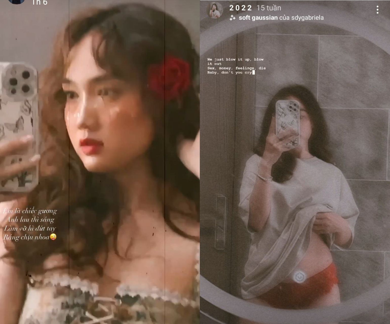 Hoài Thư vòng 3 khủng cho bạn thân xem chỗ nhạy