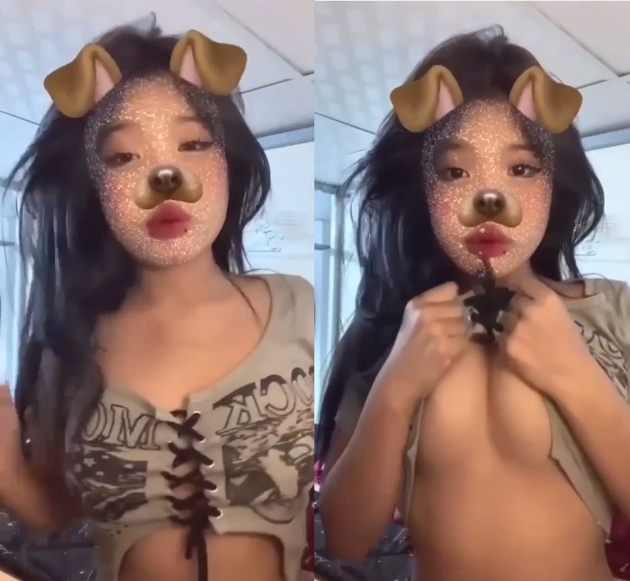 Hot girl thân hình đỉnh bím lúc nào cũng lênh láng