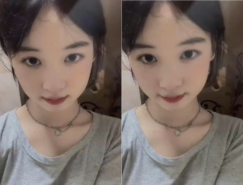 Lén lút sờ bướm em nữ sinh