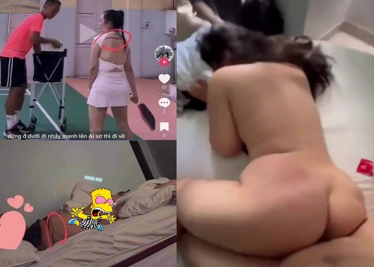 Lộ Clip Sex Gái Xinh Tập Packelball Xong Rồi Đi Chịch Với Thầy Giáo