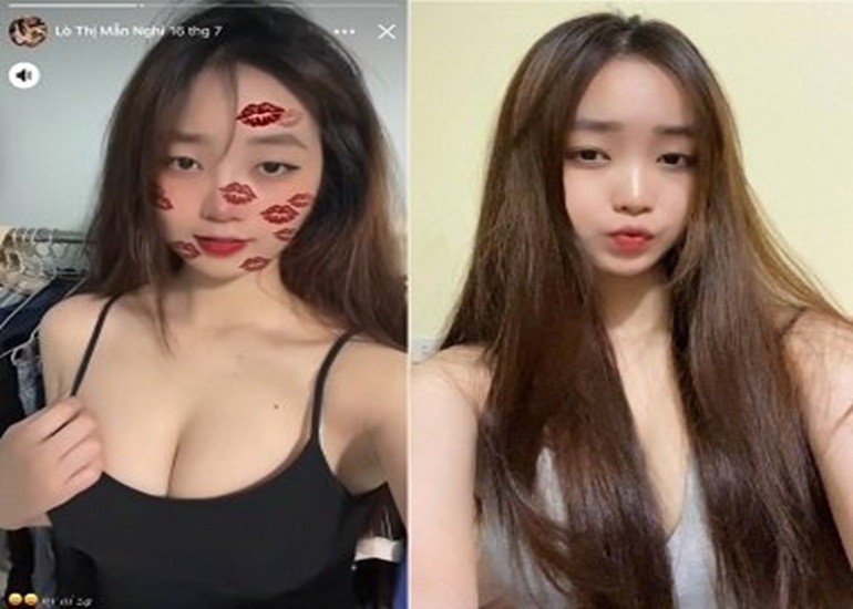 Lò Thị Mẫn Nghi TikToker 200k Khoe Dáng Trên Mạng Xã Hội