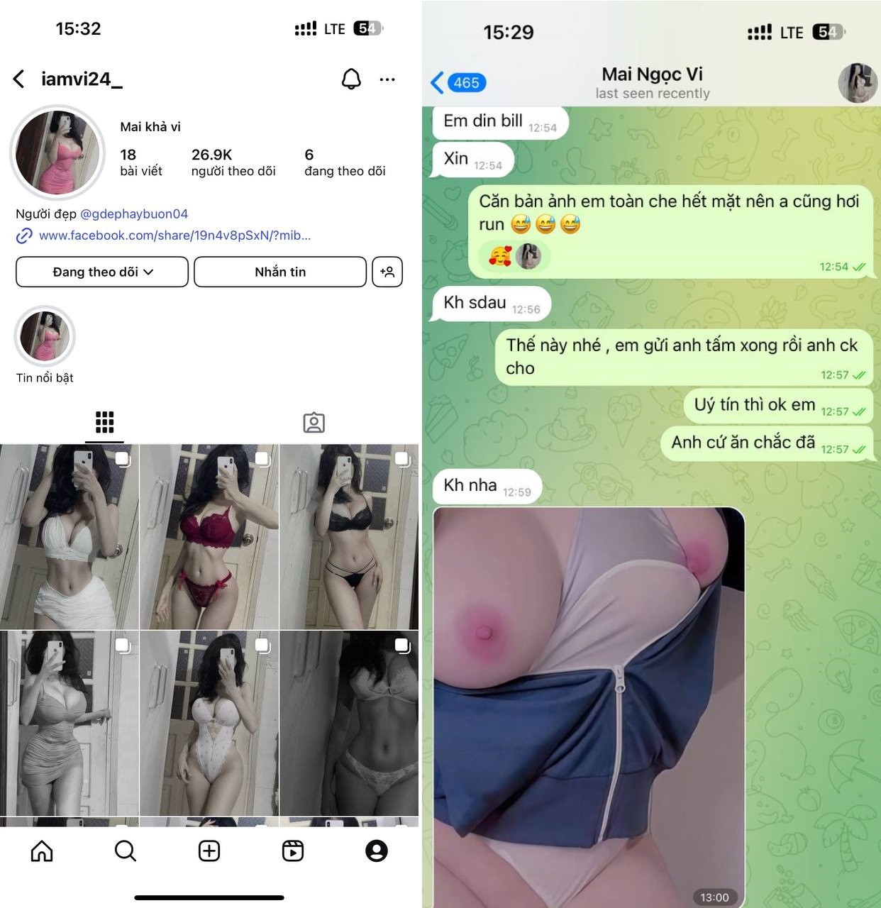 Mai Ngọc Vi body nóng bỏng thèm cu khủng