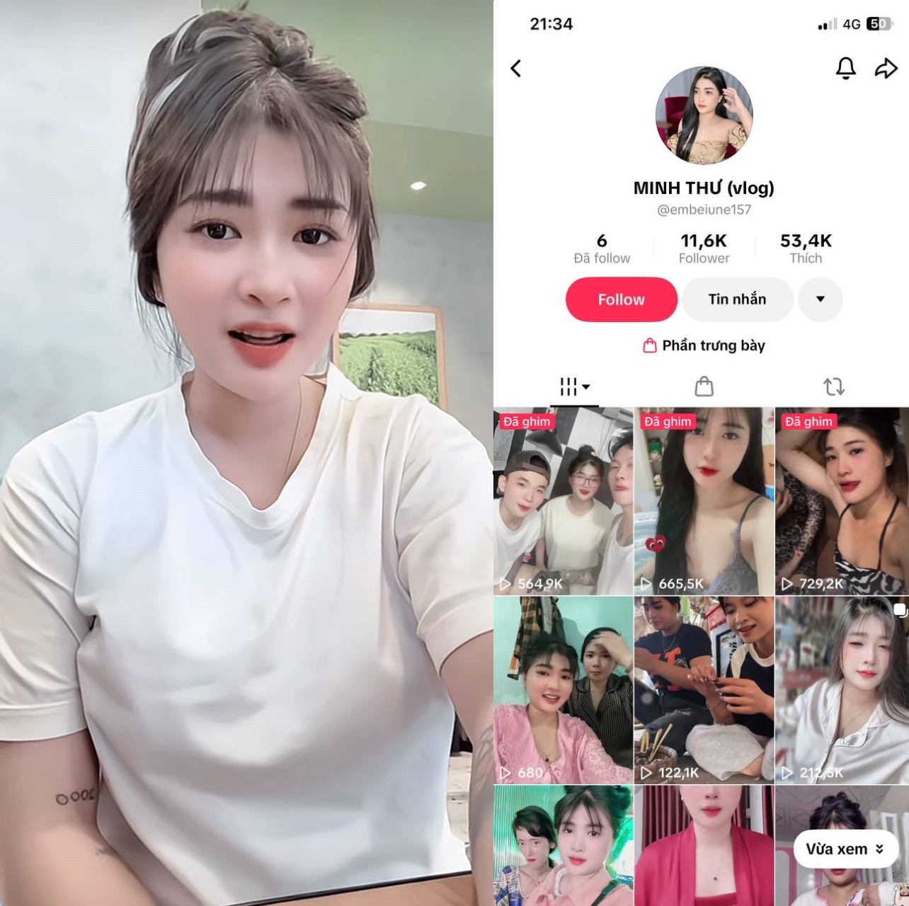 Minh Thư bị leak clip sex gây bão