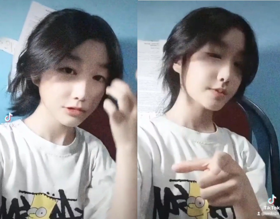 Non bị bạn gạ khoe bướm nhiều nước
