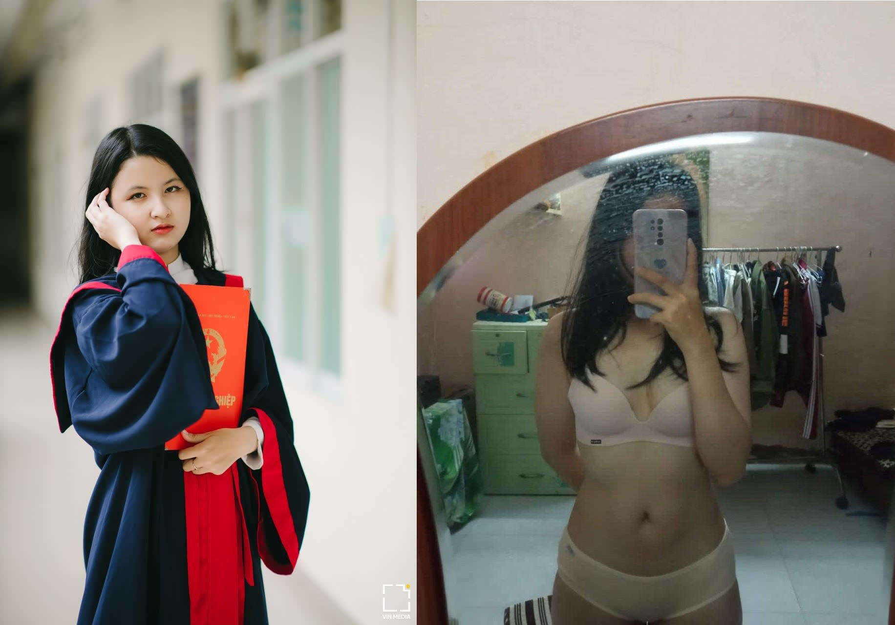 Nữ sinh tốt nghiệp xong cho bạn quan hệ sướng mê