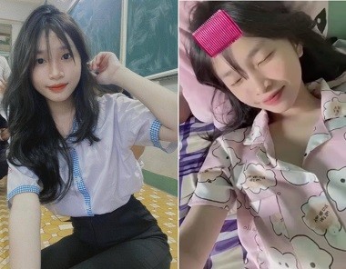 Sex Nguyễn Ngọc Hân 2K8 lớp 11A8 lồn còn non