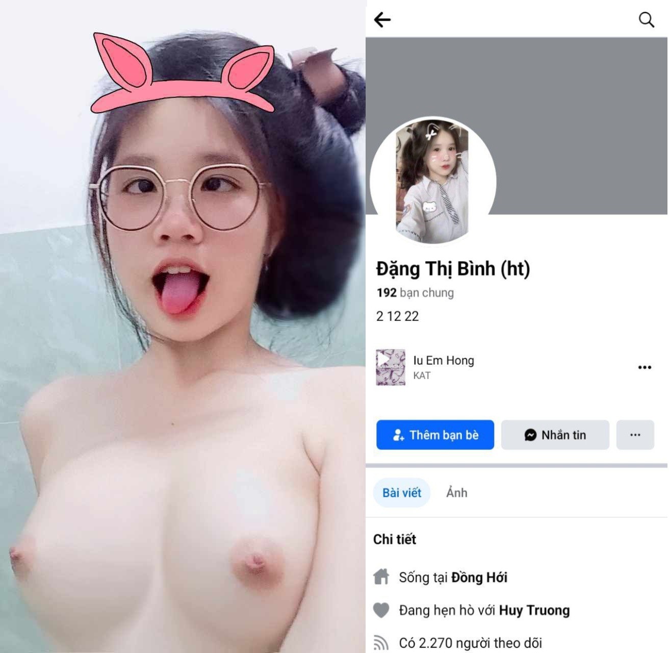 Sex nữ sinh Đặng Thị Bình đụ với hai anh bạn thân
