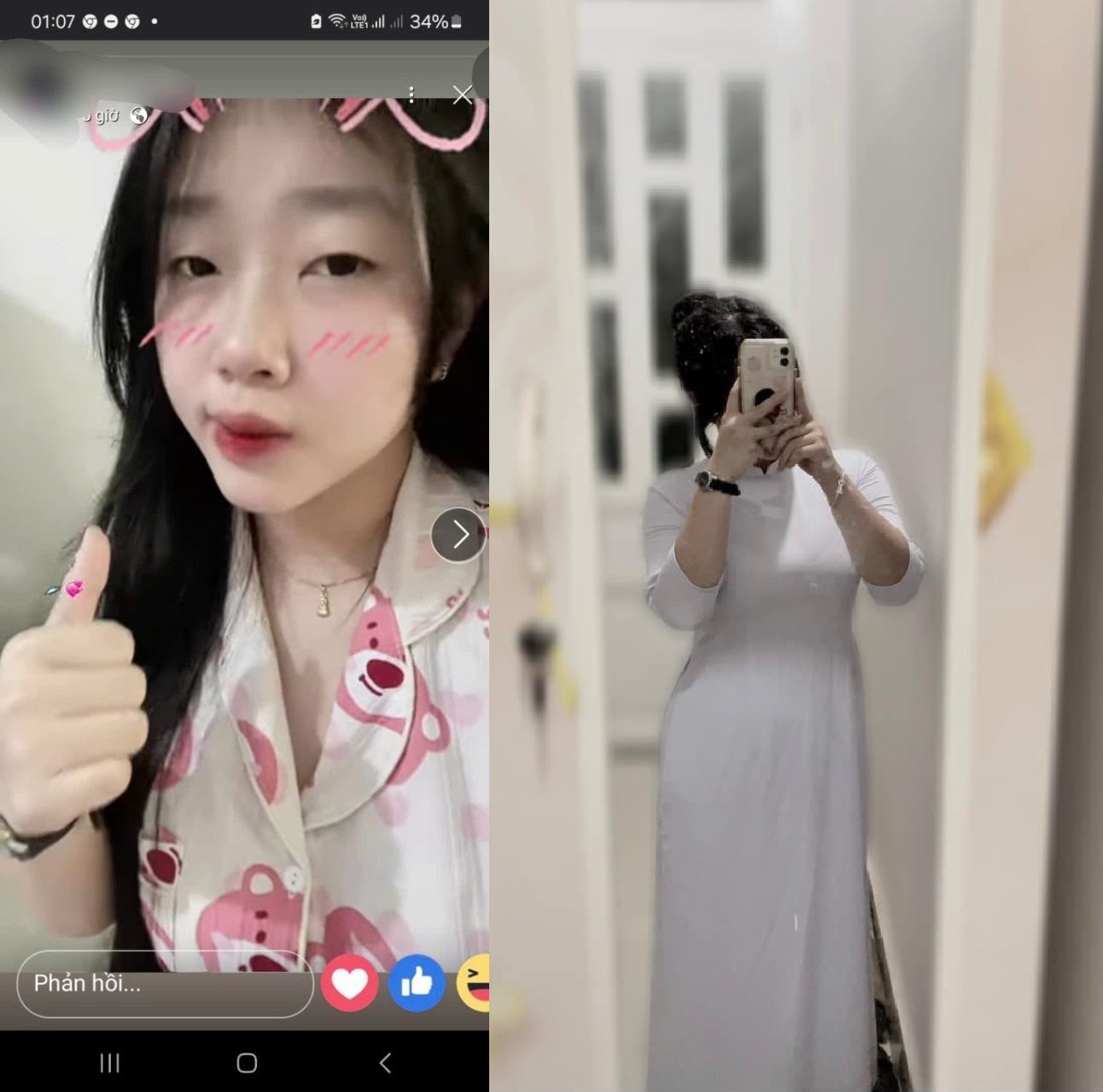 Sex nữ sinh Trần Linh áo dài gợi cảm nhất trường