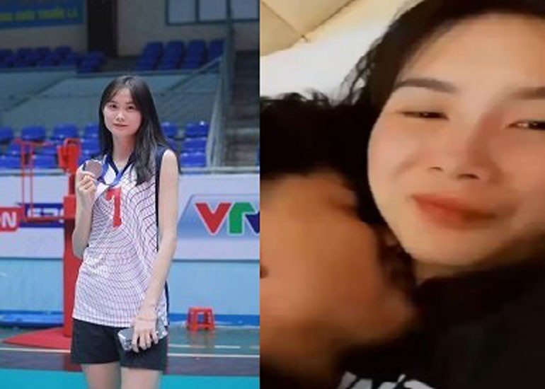 Siêu Hot Lộ Clip Sex Nữ Vận Động Viên Bóng Chuyền Lệ Thảo Với Bạn Trai