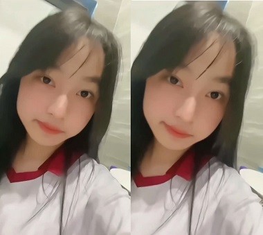 Thu Phương chăm sóc con bướm trong nhà vệ sinh