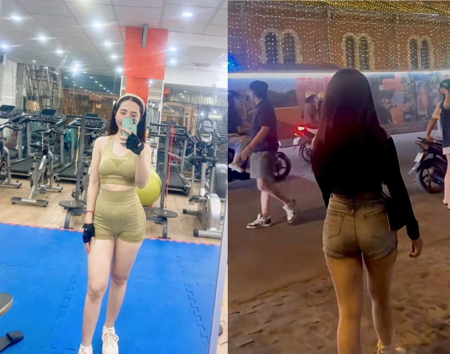 Vụng trộm đụ em gái có chồng gymmer